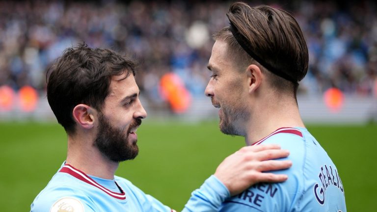 'Nothing better' – Jack Grealish trolls Bernardo Silva after Man City training as Pep Guardiola welcomes Euro 2024 stars back ahead of Community Shield