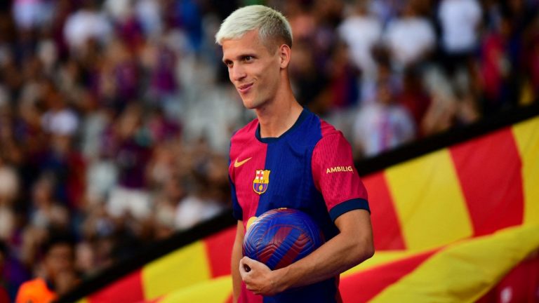 Barcelona include Dani Olmo in squad for Athletic Club clash despite new signing STILL not being registered with La Liga