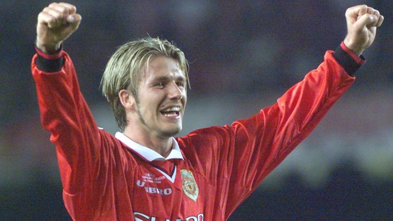 David Beckham begs Man Utd fans to sing his chant more as former Red Devils midfielder says he 'rarely' hears his name at Old Trafford