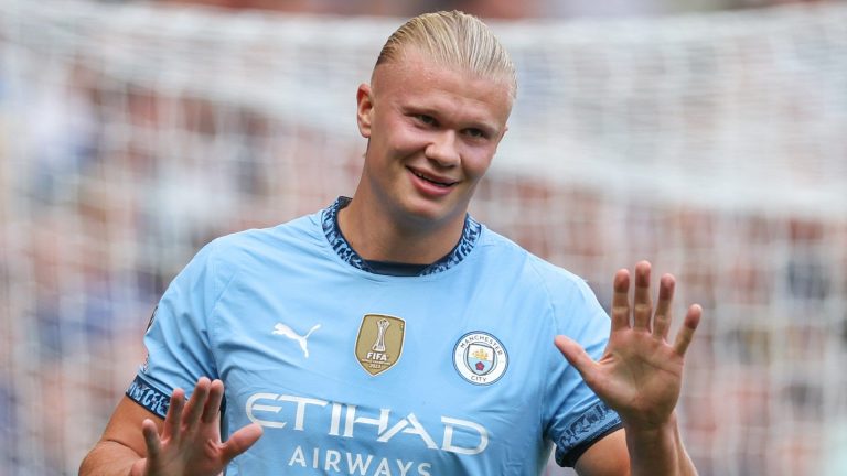 Will Man City make late transfer swoop for Erling Haaland cover? Pep Guardiola explains pre-deadline plan after selling World Cup winner Julian Alvarez to Atletico Madrid