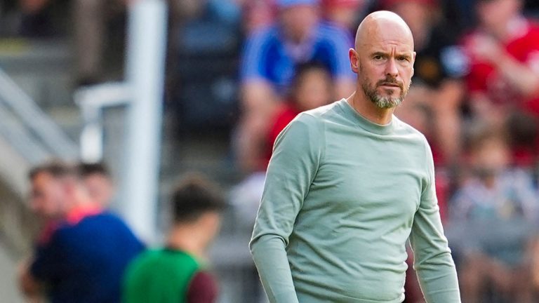 Man Utd dealt massive defensive blow as Erik ten Hag reveals four more defenders are doubts for Community Shield clash against Man City – with Leny Yoro already ruled out