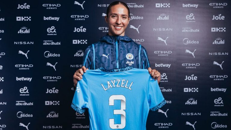 Another Lionesses prospect! Man City sign England youth international Naomi Layzell on a four-year deal from Bristol City