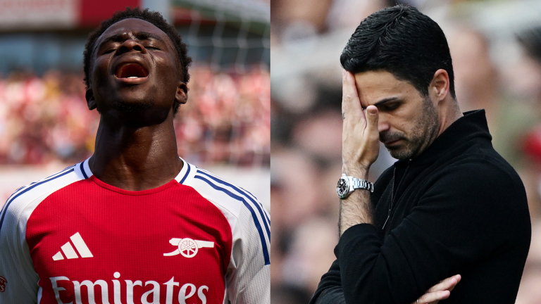 'Can't be this stupid' – Arsenal told they've been 'irresponsible' and left Bukayo Saka in a 'ridiculous position' as Gunners fans label their transfer window a 'disaster'