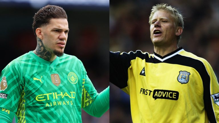 Man City urged not to sell 'lethal' Ederson to Saudi Arabia as former No.1 Peter Schmeichel insists Stefan Ortega would be a downgrade on Brazilian shot-stopper