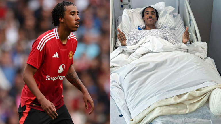 'Not the start I wanted' – £52m Man Utd signing Leny Yoro posts update after undergoing surgery on ankle injury