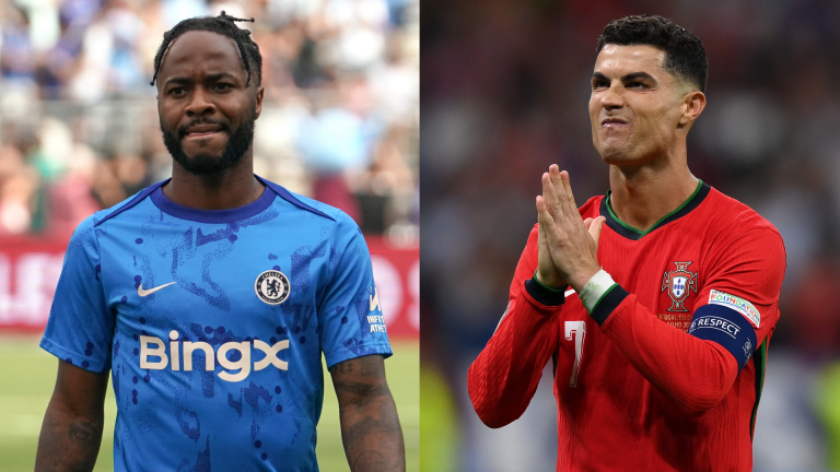 'As if he's prime CR7!' – Chelsea fans turn on 'completely entitled' Raheem Sterling for 'kicking off' after being left out of Premier League opener vs Man City