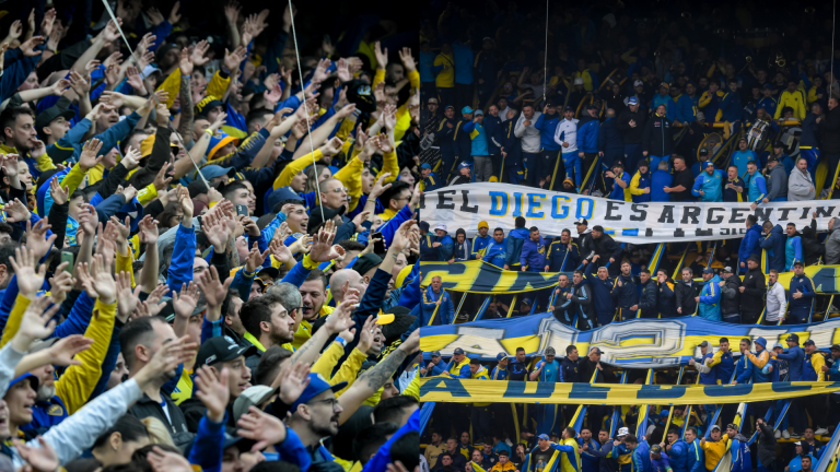 VIDEO: Boca Juniors welcome Diego Maradona's family to La Bombonera with spinetingling tribute to Argentina legend complete with massive Tifo