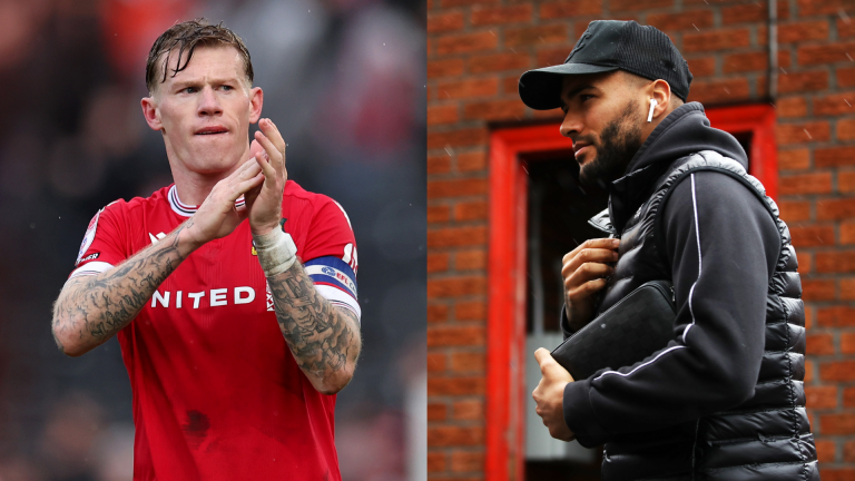 James McClean calls out Danny Simpson for boxing match as Wrexham star reignites rivalry with Premier League winner ahead of his ring debut on KSI's Misfits platform