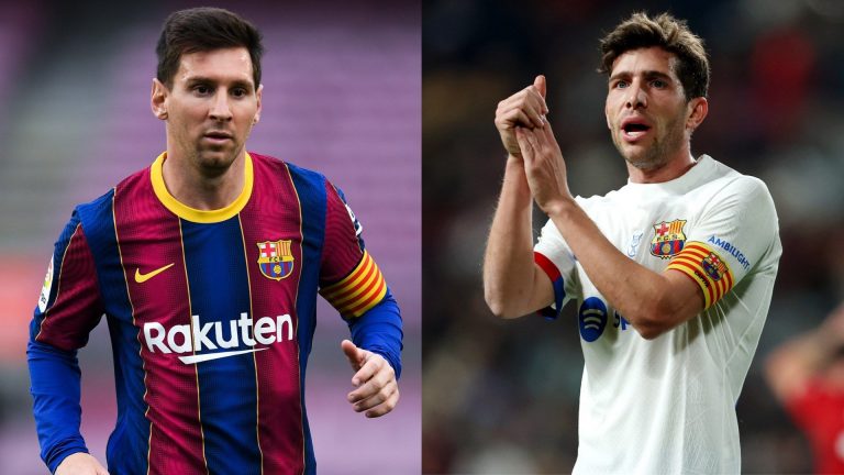 Lionel Messi sends message to former team-mate Sergi Roberto after Barcelona captain confirms exit