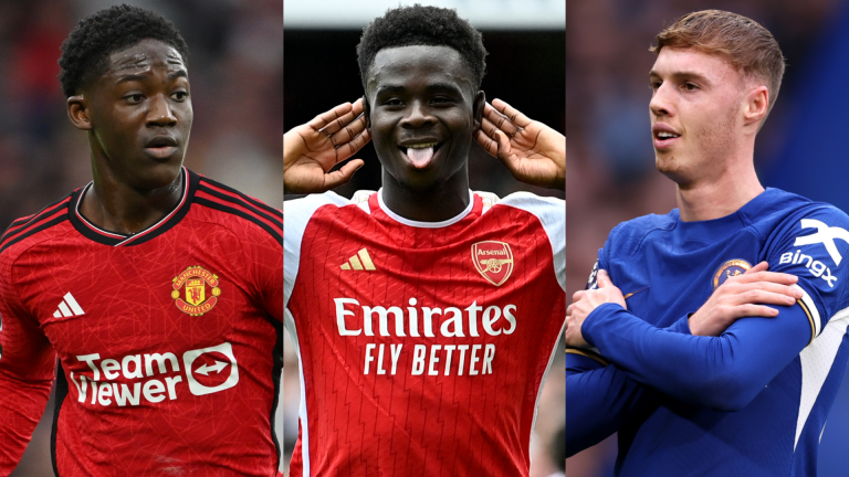 Bukayo Saka faces Cole Palmer & Kobbie Mainoo competition in bid to land back-to-back PFA Young Player of the Year awards as Arsenal, Chelsea & Manchester United stars lead race for prestigious prize