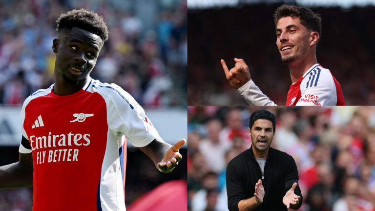 Arsenal player ratings vs Wolves: Bukayo Saka you're the man! Gunners' star boy begins season with a bang as Kai Havertz link-up already looks deadly