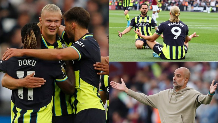 Man City player ratings vs West Ham: Erling Haaland, you are ridiculous! Ruthless Norwegian bags ANOTHER hat-trick as Cityzens deliver brutal blow to Hammers