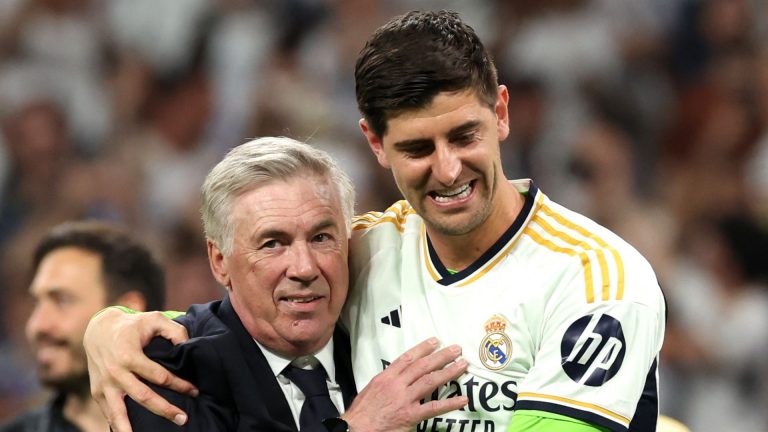 'Can't box them in' – Real Madrid star Thibaut Courtois explains why Carlo Ancelotti is such a good coach