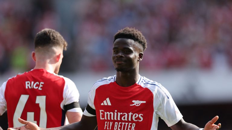 Bukayo Saka compared to Lionel Messi as Arsenal boss Mikel Arteta gives highest praise to Gunners star after Wolves victory on Premier League opening day