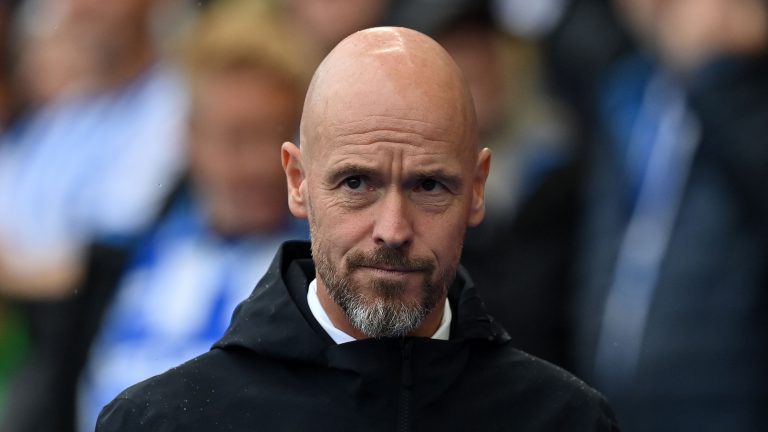 Man Utd's late collapse puts 'an awful lot of pressure' on Erik ten Hag as Gary Neville slams Red Devils over loss to Brighton