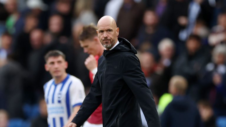 Erik ten Hag's Man Utd side set damning unwanted record in agonising stoppage-time defeat to Brighton