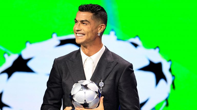 'It's our motivation' – Cristiano Ronaldo doesn't rule out return to Champions League as Al-Nassr star is honoured with special award at UCL draw in Monaco