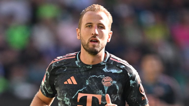 Harry Kane reflects on 'one of the best decisions' he's ever made as Bayern Munich star is presented with European Golden Shoe following outstanding season