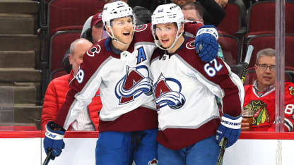 NHL EDGE stats for Colorado Avalanche