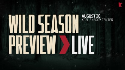 Minnesota Wild to Host Season Preview Live Event