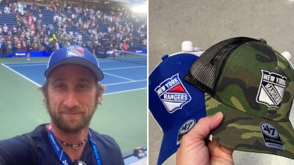 Tennis coach Cervara grows NHL hat collection at US Open