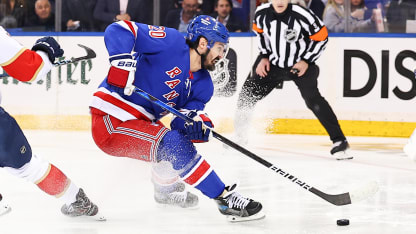 NHL EDGE stats for New York Rangers