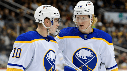 Dahlin trying to step into larger leadership role with Sabres