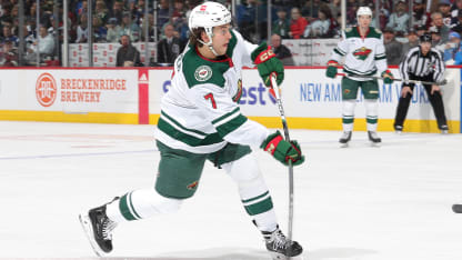 NHL EDGE stats for Minnesota Wild