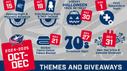 Blue Jackets announce 2024-25 theme nights and ticket packages