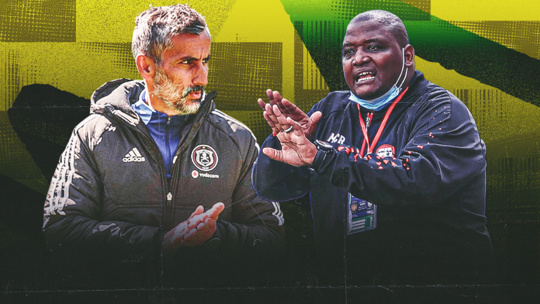 Ramoreboli happy to 'make big Orlando Pirates make defensive substitutions' despite two mistakes but Riveiro adamant 'it is not over'