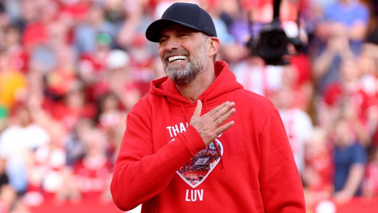 Jurgen Klopp returns to Dortmund! Ex-Liverpool coach is all smiles as he prepares to take charge of first game since Anfield exit