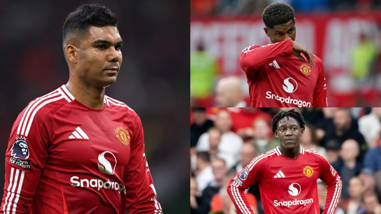 Man Utd player ratings vs Liverpool: Calamitous Casemiro sparks Red Devils collapse as Marcus Rashford and Kobbie Mainoo among Erik ten Hag's biggest flops