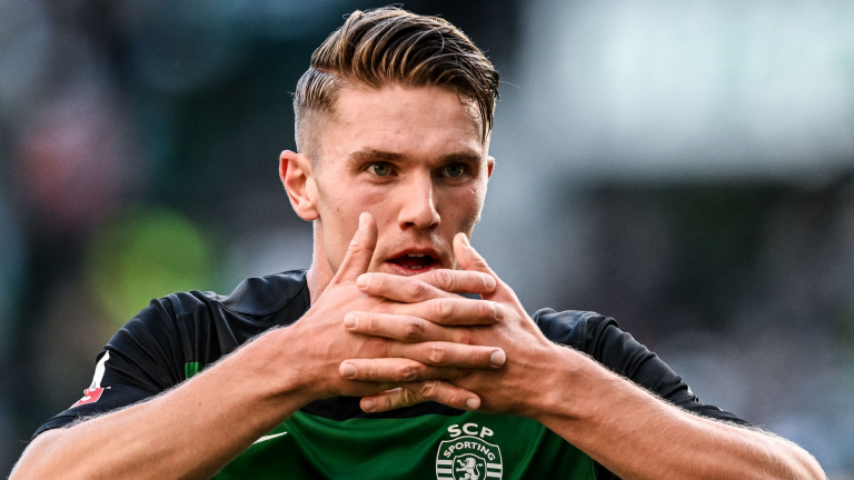 Arsenal & Liverpool-linked Viktor Gyokeres admits €100m release clause is ‘a bit too much’ as prolific Sporting striker sends ‘next window’ Premier League transfer message