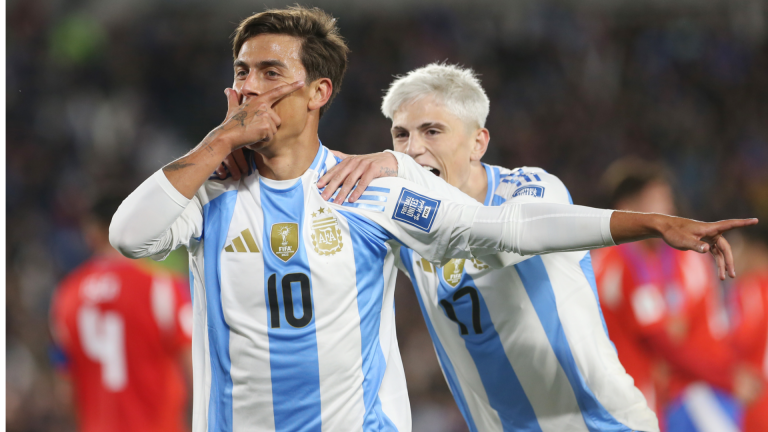 ‘It’s Leo’s shirt!’ – Paulo Dybala reacts to taking Messi’s No.10 jersey during injury-enforced absence for Argentina & Inter Miami superstar