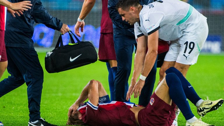 Martin Odegaard receives 'sincere' apology from Austria star who left him in tears & needing crutches as Arsenal sweat on midfielder's availability for derby clash with Tottenham