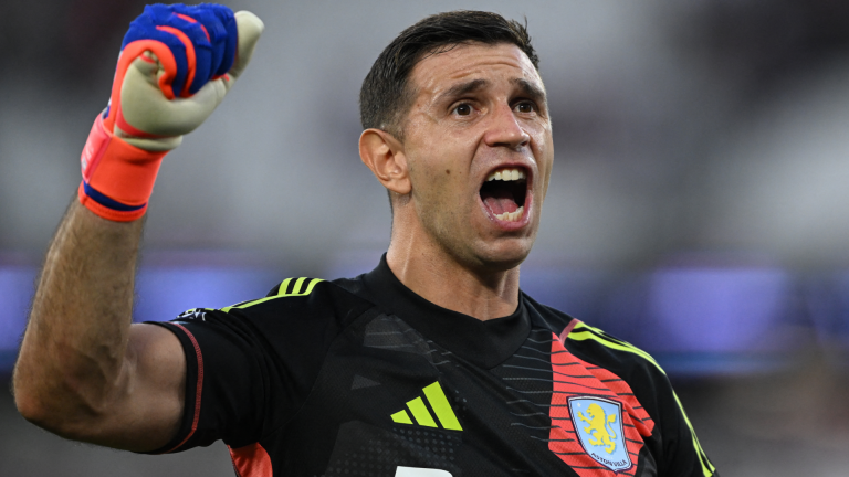 ‘Thank you to Arsenal’ – Emi Martinez gets world’s best billing as Aston Villa legend explains why enigmatic Argentina international is No.1 on list of ‘top three goalkeepers’