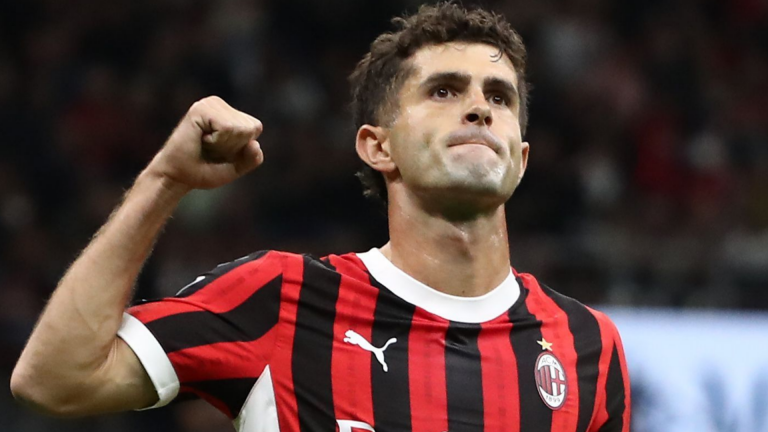 Christian Pulisic is flying! USMNT star posts career first at AC Milan – with American forward grabbing another goal in Serie A derby date with Inter