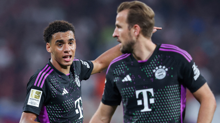 Jamal Musiala to replace Kevin De Bruyne?! Man City eye huge €100m swoop for Bayern Munich star but face competition from Real Madrid for Harry Kane's team-mate