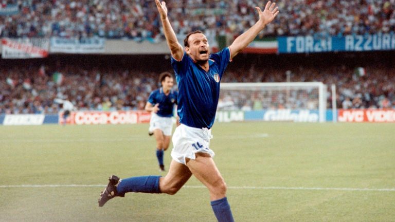 Salvatore 'Toto' Schillaci dies aged 59: Football mourns loss of Italy legend, who beat Diego Maradona to Golden Ball at 1990 World Cup, after brave cancer battle