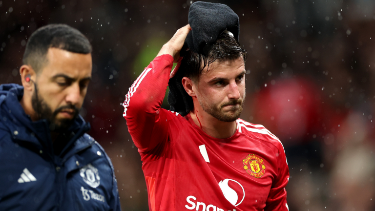 Mason Mount gives update after horror head injury that left Man Utd midfielder bleeding heavily & unable to continue in Premier League defeat against Tottenham