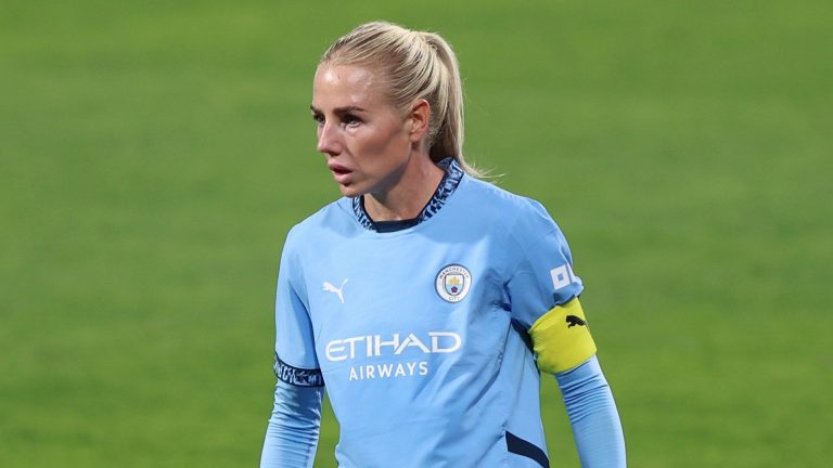 Lionesses star Alex Greenwood named new Man City captain after Steph Houghton's retirement – but Cityzens boss Gareth Taylor explains why she won't always wear armband despite 'easy' decision