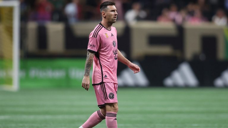 Inter Miami settle for chaotic Atlanta United draw as Lionel Messi struggles to get involved in second half cameo