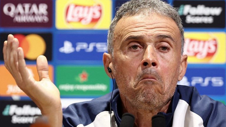 PSG boss Luis Enrique admits he'd accept 50% pay cut to avoid speaking to the media