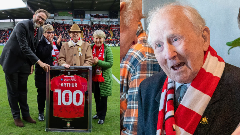 'You'll always be a Red' – Wrexham pay tribute to devoted supporter Arthur Massey after Welcome to Wrexham star dies aged 100