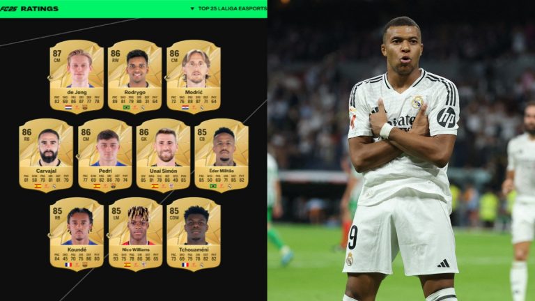 EA Sports FC 25 best La Liga players: Kylian Mbappe, Jude Bellingham & the top rated Spanish league stars