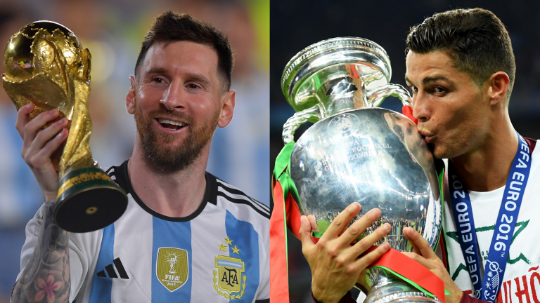 'Lionel Messi living rent free in his head' – Cristiano Ronaldo mocked for saying Portugal Euros triumph is 'equivalent to winning a World Cup'