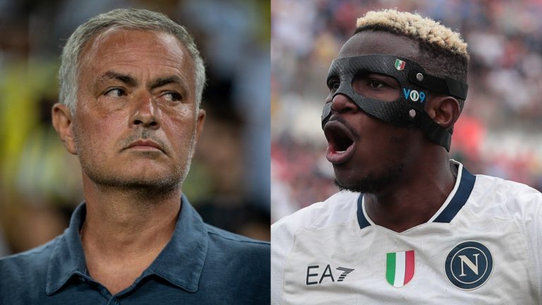 Jose Mourinho reveals 'problem' he has with Victor Osimhen after seeing Napoli loanee join Fenerbahce's arch-rivals Galatasaray