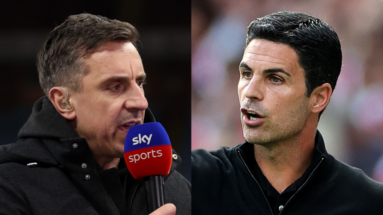 'No Netflix documentaries' – Mikel Arteta told his Arsenal team could be 'forgotten' as Gary Neville hits Gunners with stark warning ahead of Man City clash