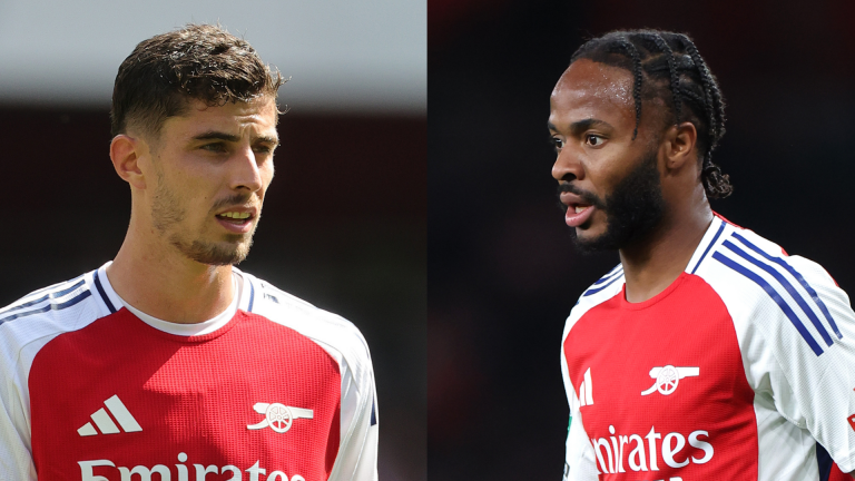 'I didn't even know he was coming!' – Kai Havertz reveals genuine shock when Arsenal reunited him with ex-Chelsea team-mate Raheem Sterling