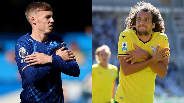 Cole Palmer's influence is growing! Ex-Arsenal star copies Chelsea forward's iconic celebration after netting for Lazio